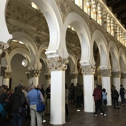 26. Oktober: Ehemalige Synagoge „Santa Maria de la Blanca“ in Toledo
