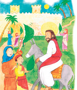 Jesu einzug in jerusalem kindergottesdienst