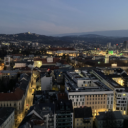 Blick auf den Pöstlingberg.