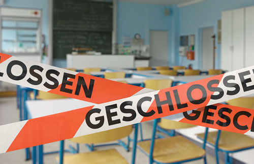 Schule geschlossen