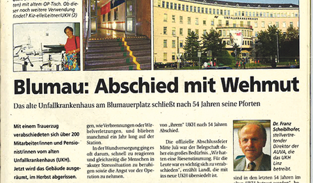 Abschied vom alten Linzer UKH.  