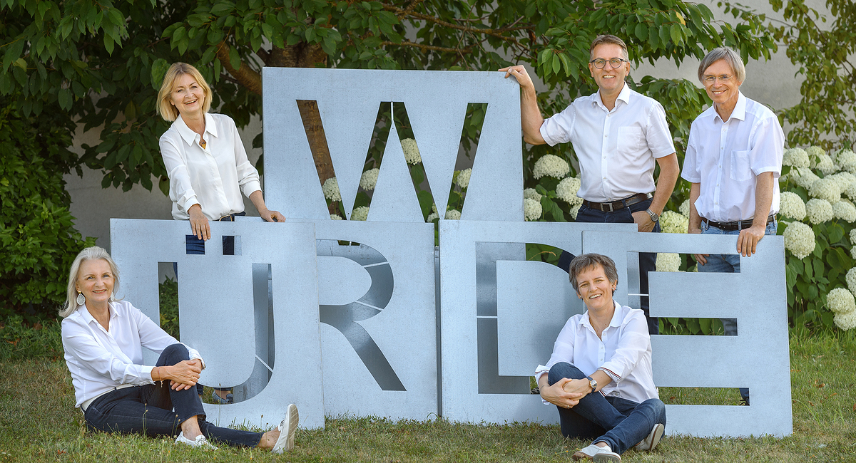 Menschenwürde großgeschrieben