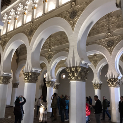 26. Oktober: Ehemalige Synagoge „Santa Maria de la Blanca“ in Toledo