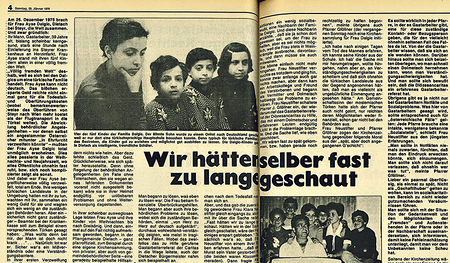Thema vor 50 Jahren: Eine pfarrliche Hilfsaktion für eine türkische Gastarbeiterfamilie. 