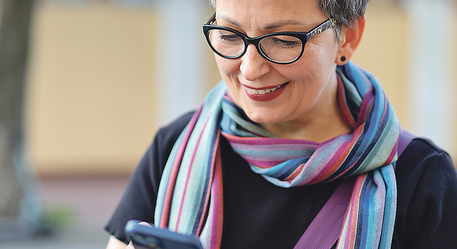 Immer dabei – das Smartphone.