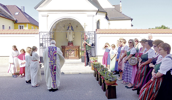 Segnung der Marienkapelle  