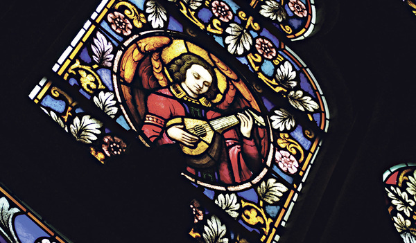 Glasfenster aus dem Linzer Dom 