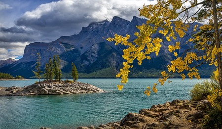 Die Landschaft in Kanada