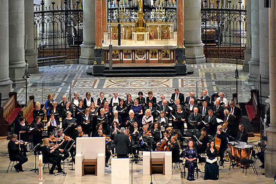 Der Domchor im Mariendom nach  der Neugestaltung 2017.  