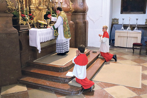 Der alte Messritus wird in der Diözese Linz von der Petrusbruderschaft zelebriert. 