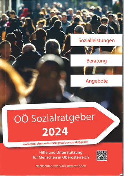 Der OÖ Sozialratgeber 2024 ist kostenlos beim Land OÖ und der Sozialplattform OÖ erhältlich. Die Kirchenzeitung ist Kooperationspartnerin.