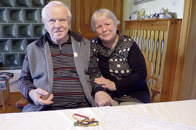 Eva Hintersteininger mit ihrem Bruder Franz Hintersteininger.