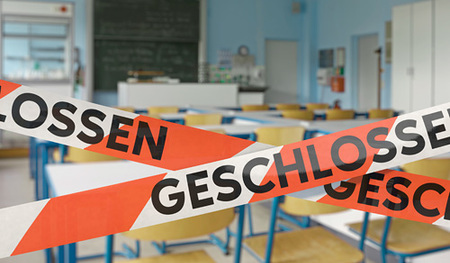 Schule geschlossen