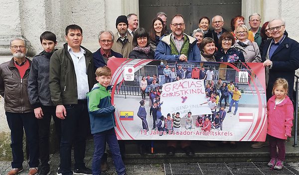 Der Ecuador-Arbeitskreis der Pfarre Christkindl ist seit fünfzehn Jahren ein treuer, verlässlicher Partner der Straßenkinder in Ecuador.    