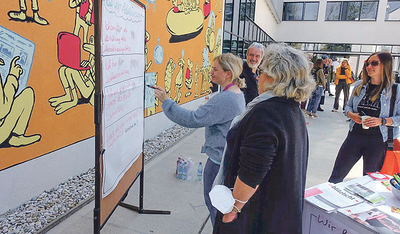 In Traun wurde intensiv über die Lebenssituation arbeitsloser Menschen diskutiert.