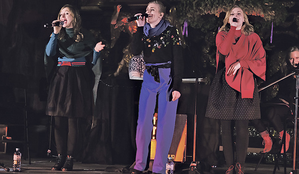 Die „Poxrucker Sisters“ sind bei „Voices of Christmas“ dreimal zu erleben.    