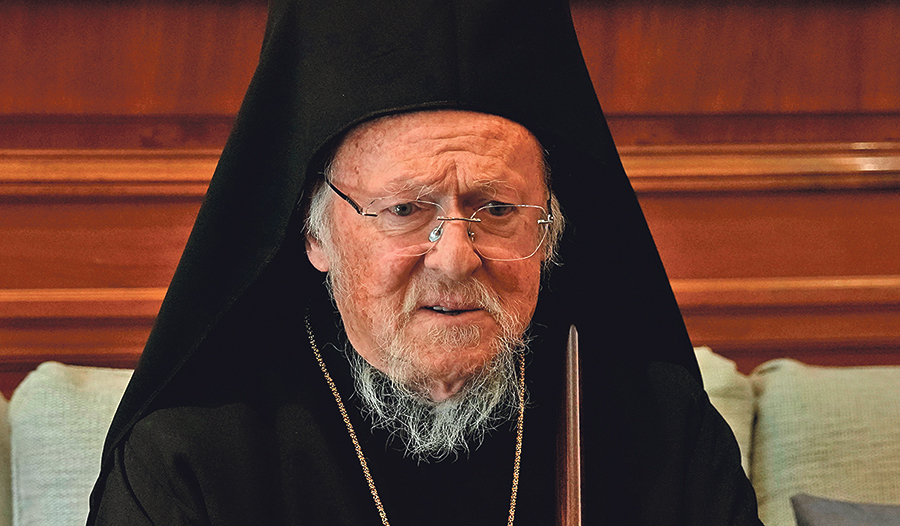 Patriarch Bartholomaios.