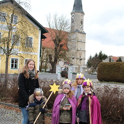 Sternsinger/innen der Pfarre Kirchdorf am Inn