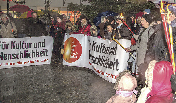 Lichterkette in Vöcklabruck  