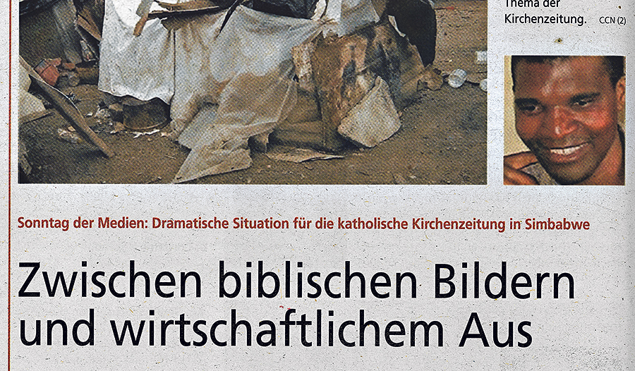 Thema vor 20 Jahren: dramatische Situation in Simbabwe.   