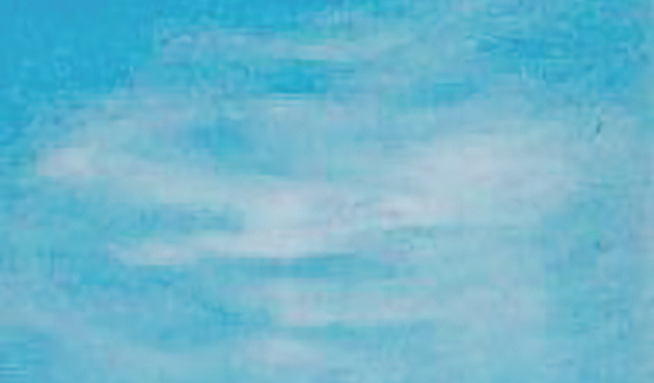 Detail eines Himmelbildes. 