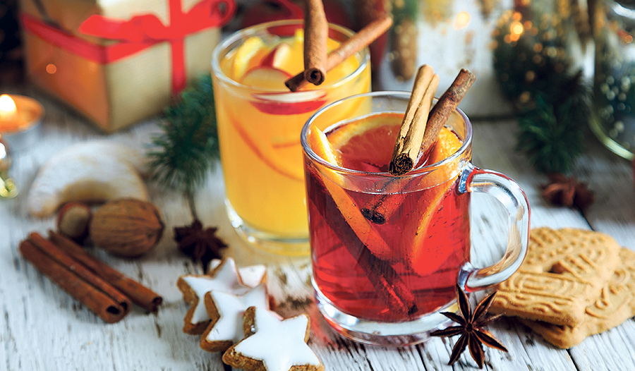 Warm, süß, fruchtig: Kinderpunsch im Advent.