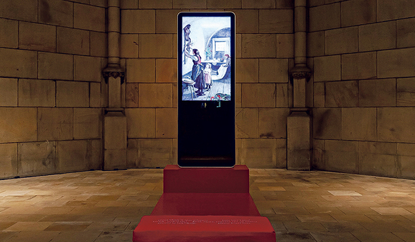Installation von B. Huber 