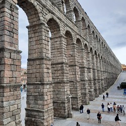23. Oktober - Segovia: Römisches Aquädukt
