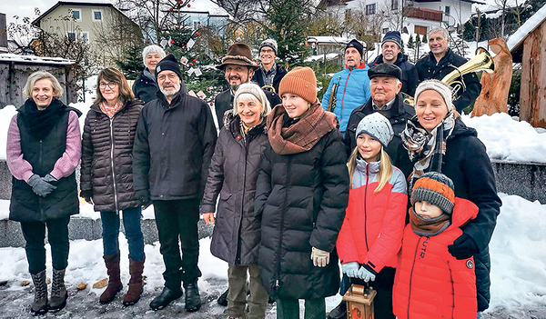 Die Gruppe, die die Feierstunde ­gestaltet hat    