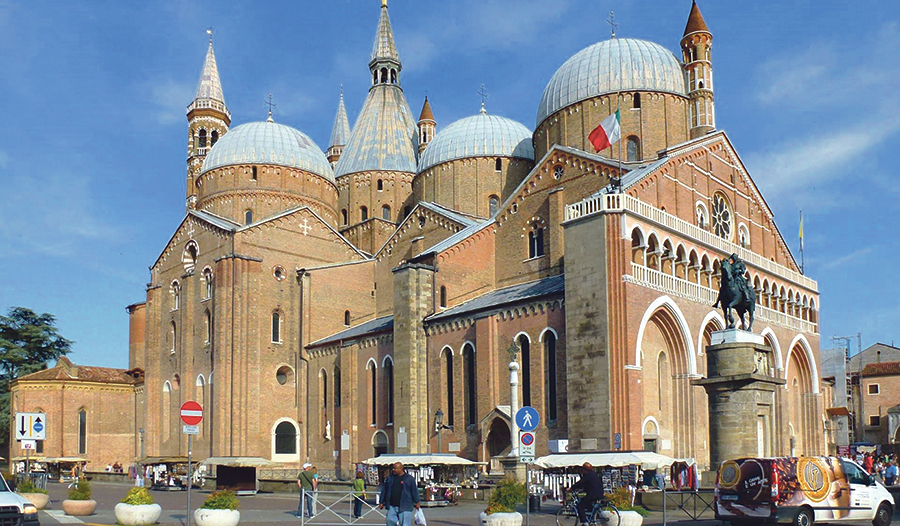 Die Antoniusbasilika in Padua.  