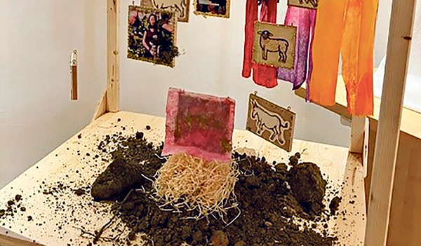 Die selbst gestaltete Krippe   