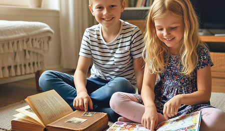 Früher Stammbuch, heute Freunde­buch, ­beide machen Spaß. 