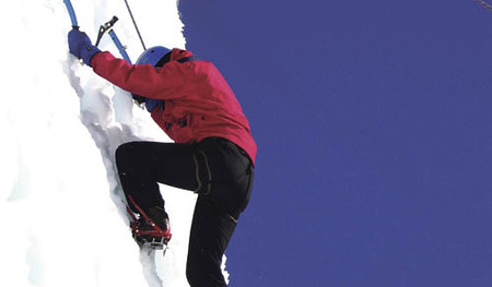 Eiskletterer [ (c) www.BilderBox.com, Erwin Wodicka, Siedlerzeile 3, A-4062 Thening, Tel. + 43 676 5103678.Verwendung nur gegen HONORAR, BELEG, URHEBERVERMERK nach AGBs auf bilderbox.com], aktiv, aktive, aktiven, aktiver, aktives, Alpinismus, Ausdaue