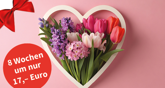 Kirchenzeitung zum Muttertag um 17 Euro schenken.