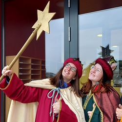 Sternsinger/innen aus der Pfarre Enns St. Marien