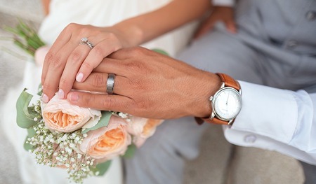 Bei der Hochzeit ist noch alles einfach ...