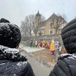 Sternsinger/innen der Pfarre Linz St. Magdalena