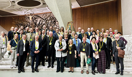 51 Personen aus den Diözesen Österreichs nahmen am Synodentreffen im Rahmen des Heiligen Jahres 2025 teil.  