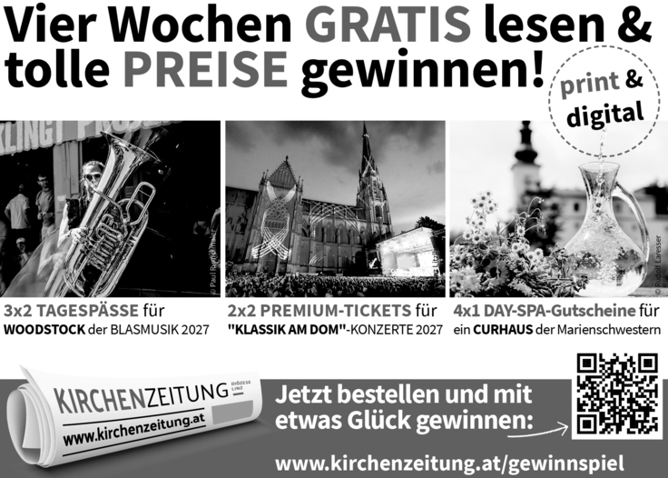 Gewinnspiel der Kirchenzeitung - Woodstock der Blsamusik, Klassik am Dom.