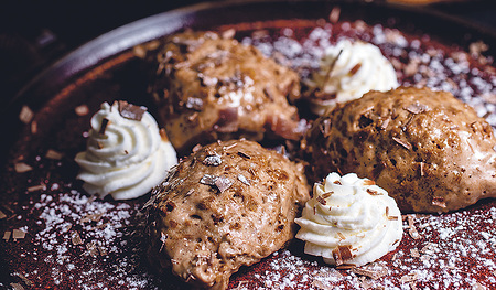 Ein kreatives Dessert