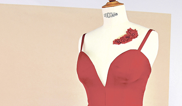 Kleid und Schuhe der neuen Buhlschaft 