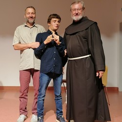 Hubert, Max und Pater Alexander