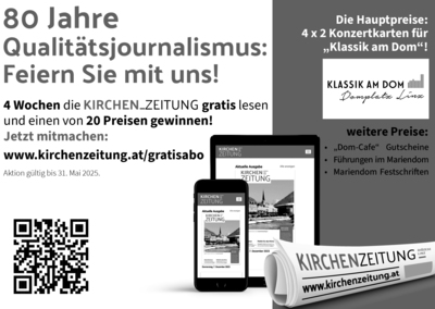 80 Jahre Kirchenzeitung / Qualitätsjournalismus