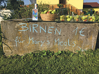 Die Einnahmen kommen der Organisation Mary´s Meals zu Gute. 