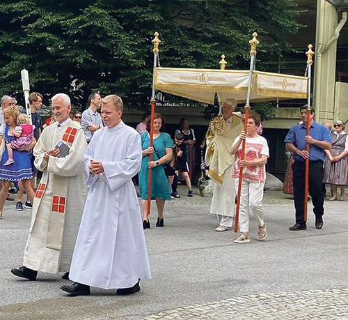 Fronleichnam in Innsbruck-Allerheiligen   