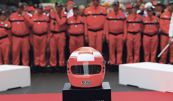 Auch die Formel 1 nahm Abschied von Niki Lauda.  