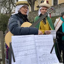 Sternsinger/innen der Pfarre Linz St. Magdalena