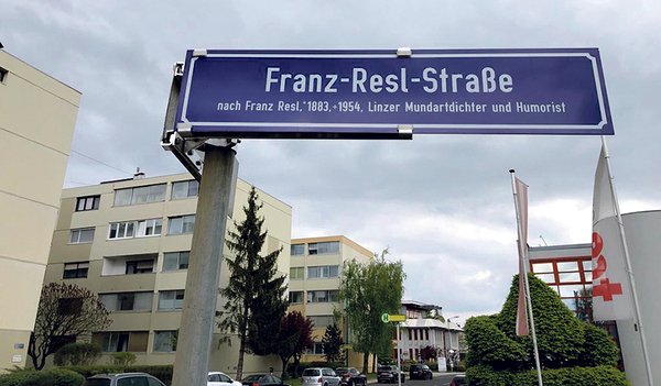 Die Franz-Resl-Straße in Wels soll umbenannt werden.