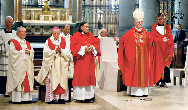 Bischof Manfred Scheuer leitete den Dankgottesdienst.   