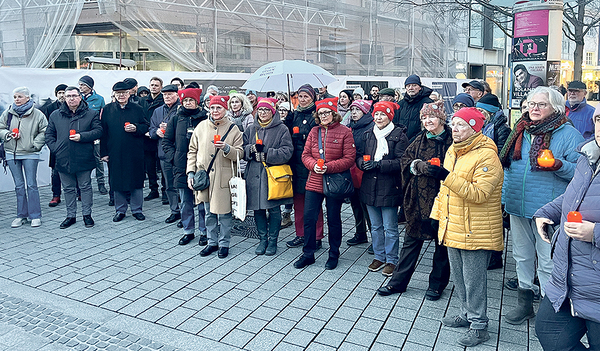 Mahnwache für Menschlichkeit 